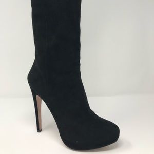 PRADA Boots Black Suede US 7